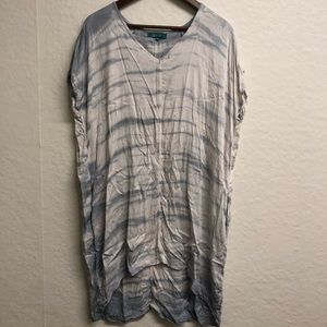 River + Sky Flowing Mini Dress